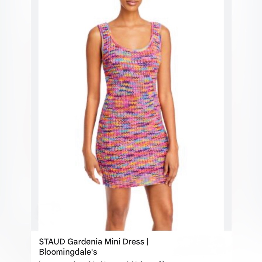 STAUD Mini Gardenia Dress